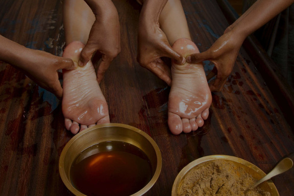 Ayurveda Oil Massage for Yoga, Self-Care, and Couples